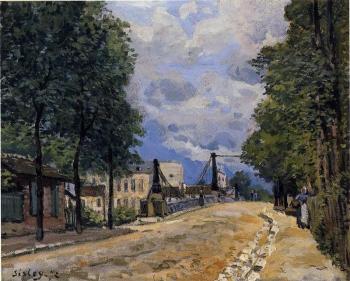 Alfred Sisley : The Road from Gennevilliers